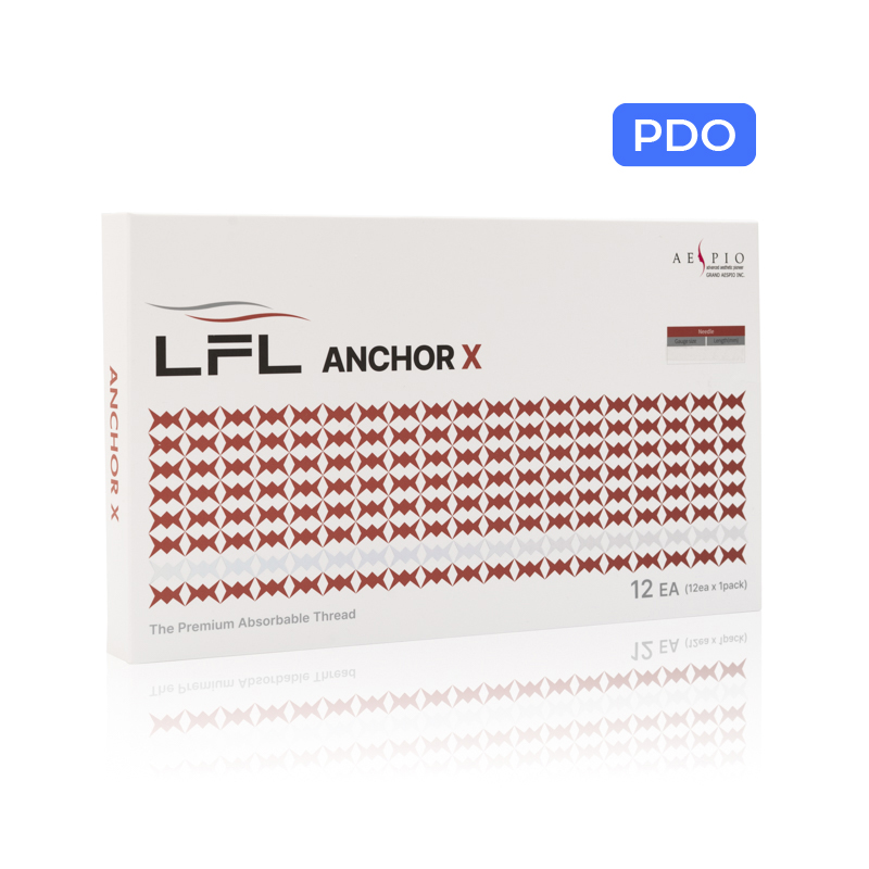 Мезонити Anchor X с разнонаправленными зубцами на канюле PDO 19G x 100 мм (12 шт.) 