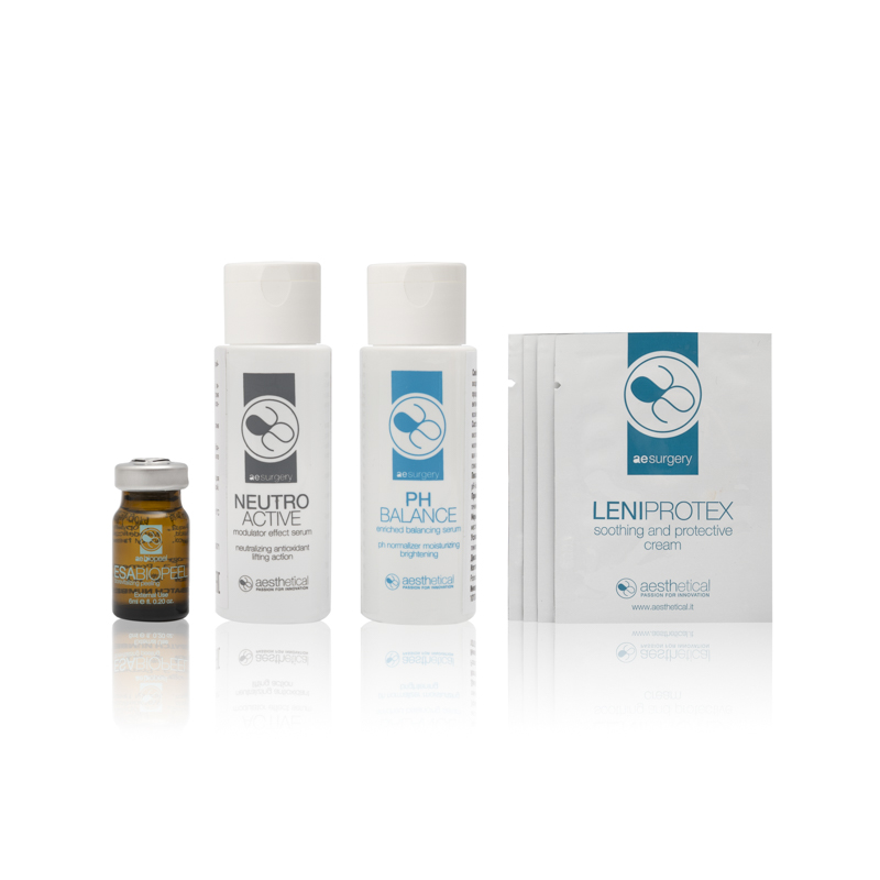 Мини-набор (MiniKit) ESABIOPEEL - всесезонный пилинг-биоревитализант с ботулоподобным эффектом (на 5+ процедур).